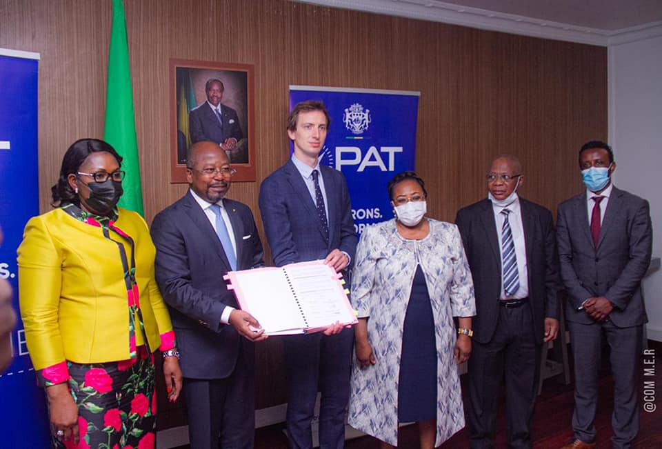  Signature de l'accord de partenariat entre l'Etat gabonais et Engie Energy Acces pour l’électrification rurale.; Credit: 