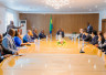  Le Ministre de l'Economie et des Participations du Gabon,a reçu un groupe d'investisseurs émiratis.